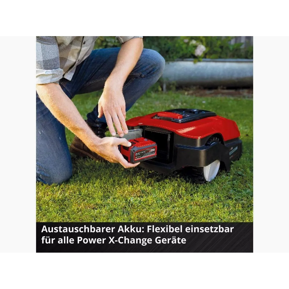 Einhell FREELEXO 1200, Mähroboter für Rasenflächen bis 1200 m², LCD-Display, Regensensor 5