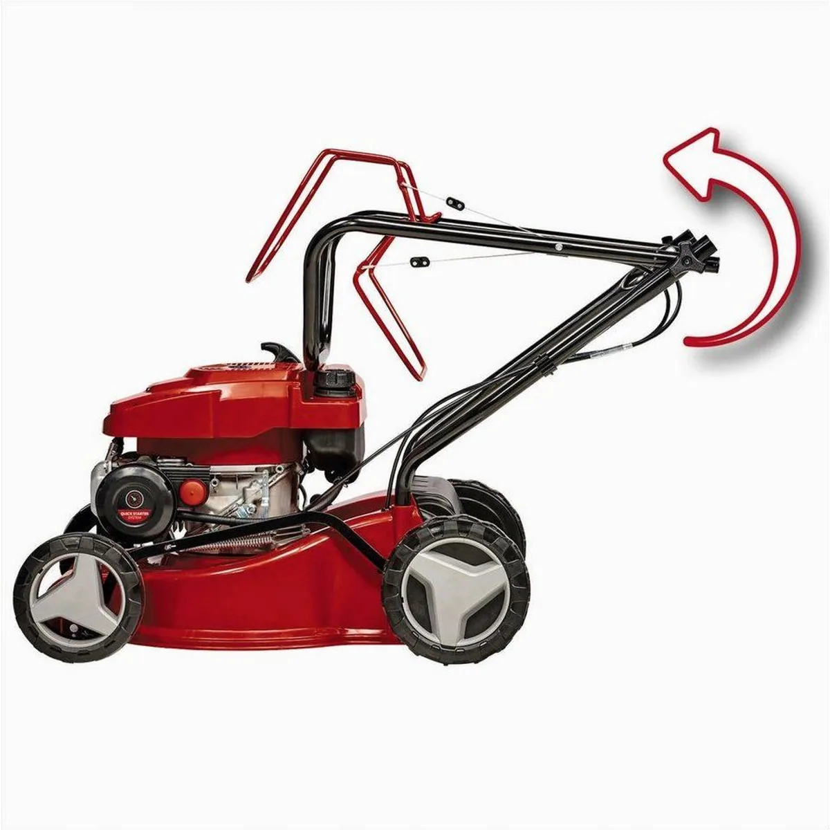 Einhell Benzinrasenmäher GC-PM 40/2 S, 40 cm Schnittbreite, inklusive Radantrieb 3