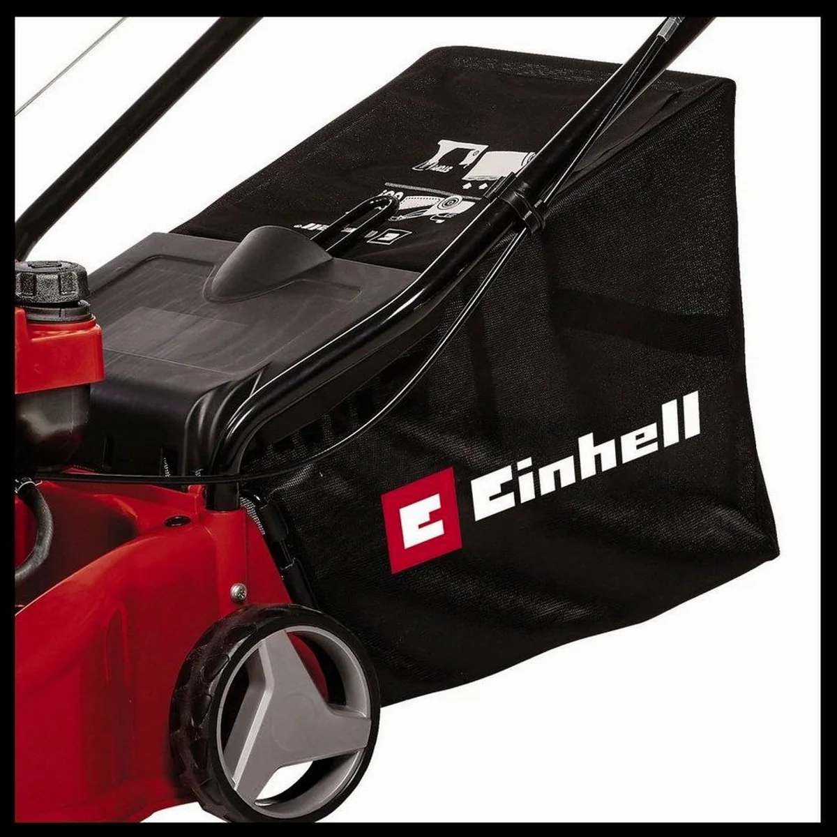 Einhell GC-PM 40/2 Benzinrasenmäher, hohe Leistung, flexible Schnitthöhenverstellung, klappbarer Führungsholm 4