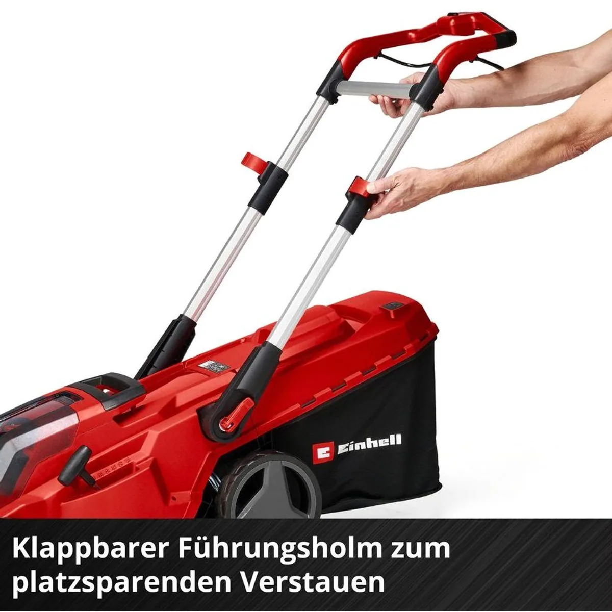 Einhell RASARRO 36/42 Akku-Rasenmäher, 42 cm Schnittbreite, 2x5,2 Ah Akkus 5