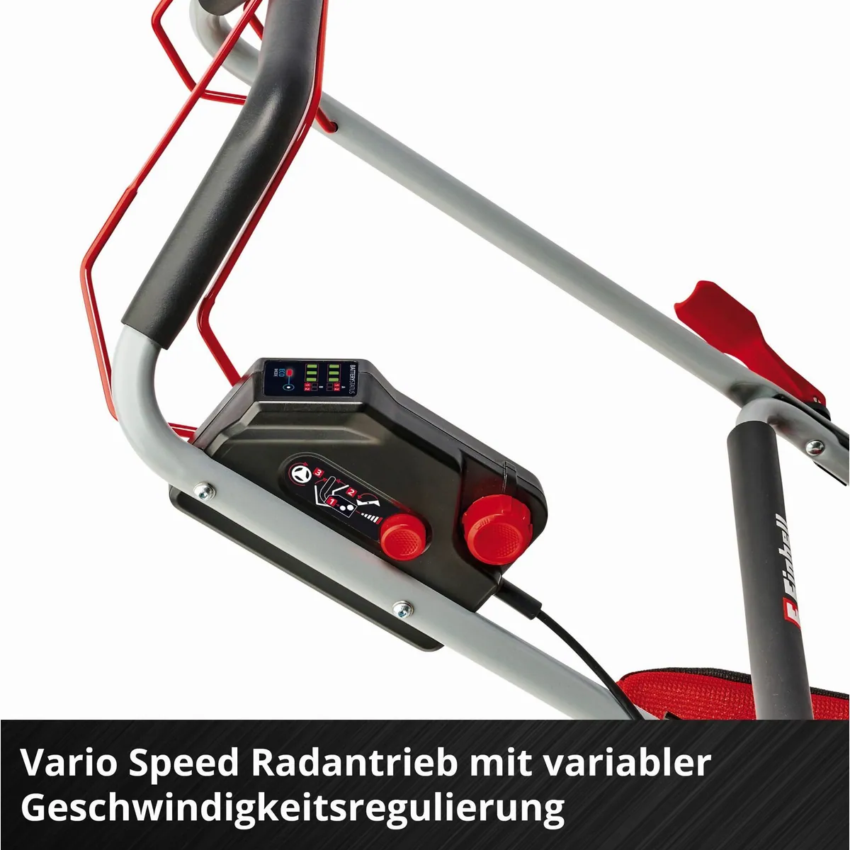 Einhell GP-CM 36/52 S Li BL Akkurasenmäher, 52 cm Schnittbreite, 4 x 5,2 Ah Akkus 4