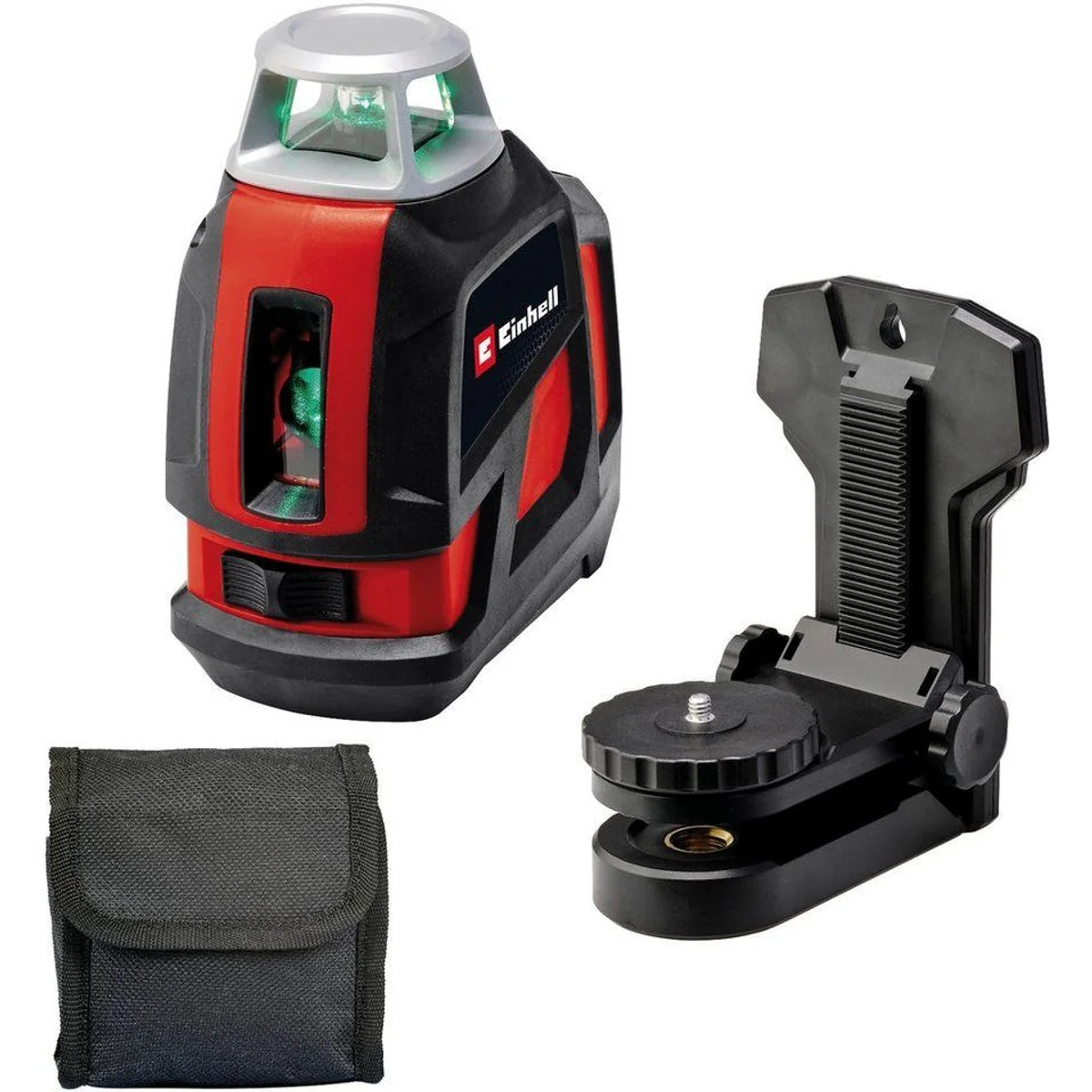 Einhell Kreuzlinienlaser TE-LL 360 G, präzise Laserlinien, selbstnivellierend, inkl. Aufbewahrungstasche