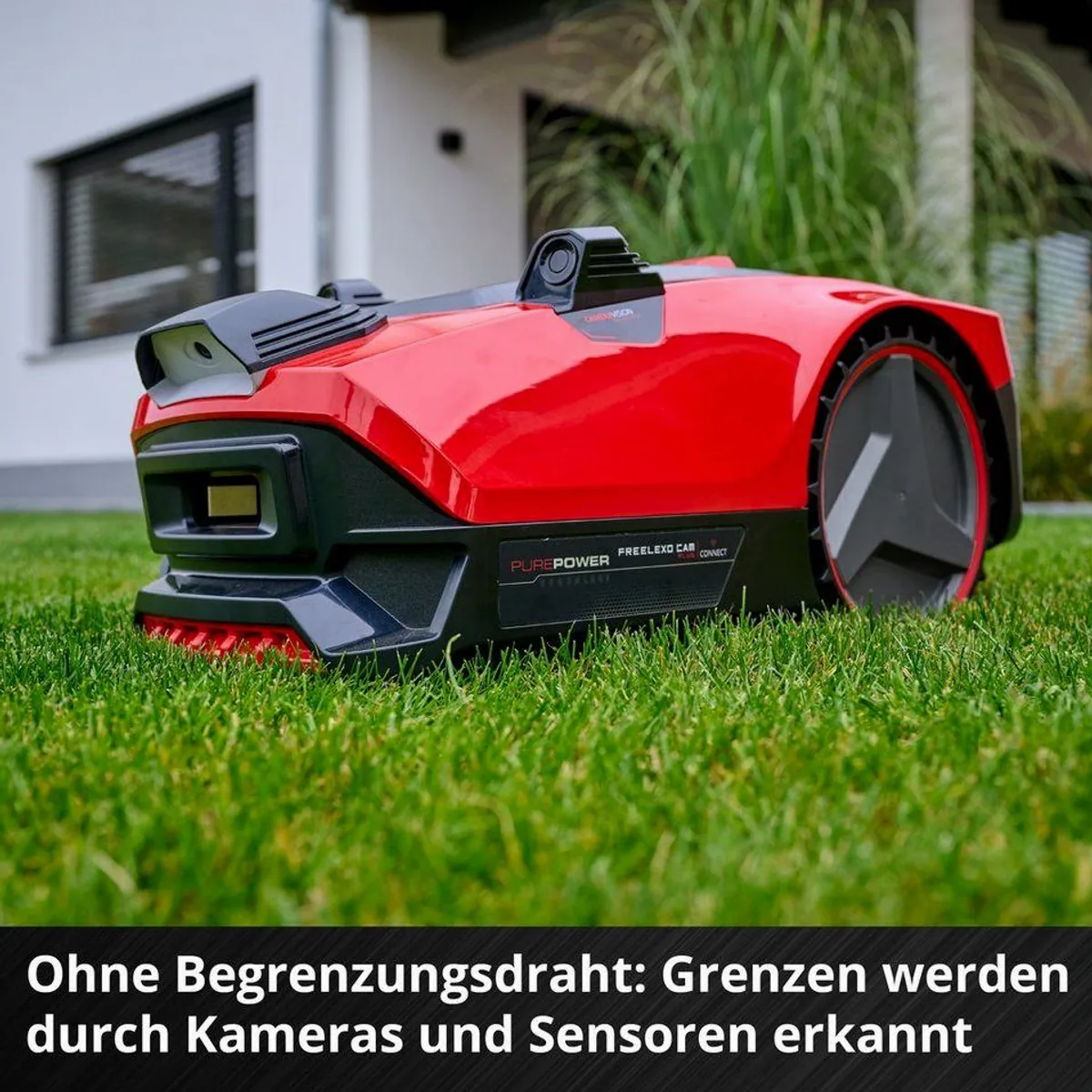 Einhell FREELEXO CAM PLUS 600, innovative Mähtechnik, autonomer Betrieb, flexibles Begrenzungssystem 5