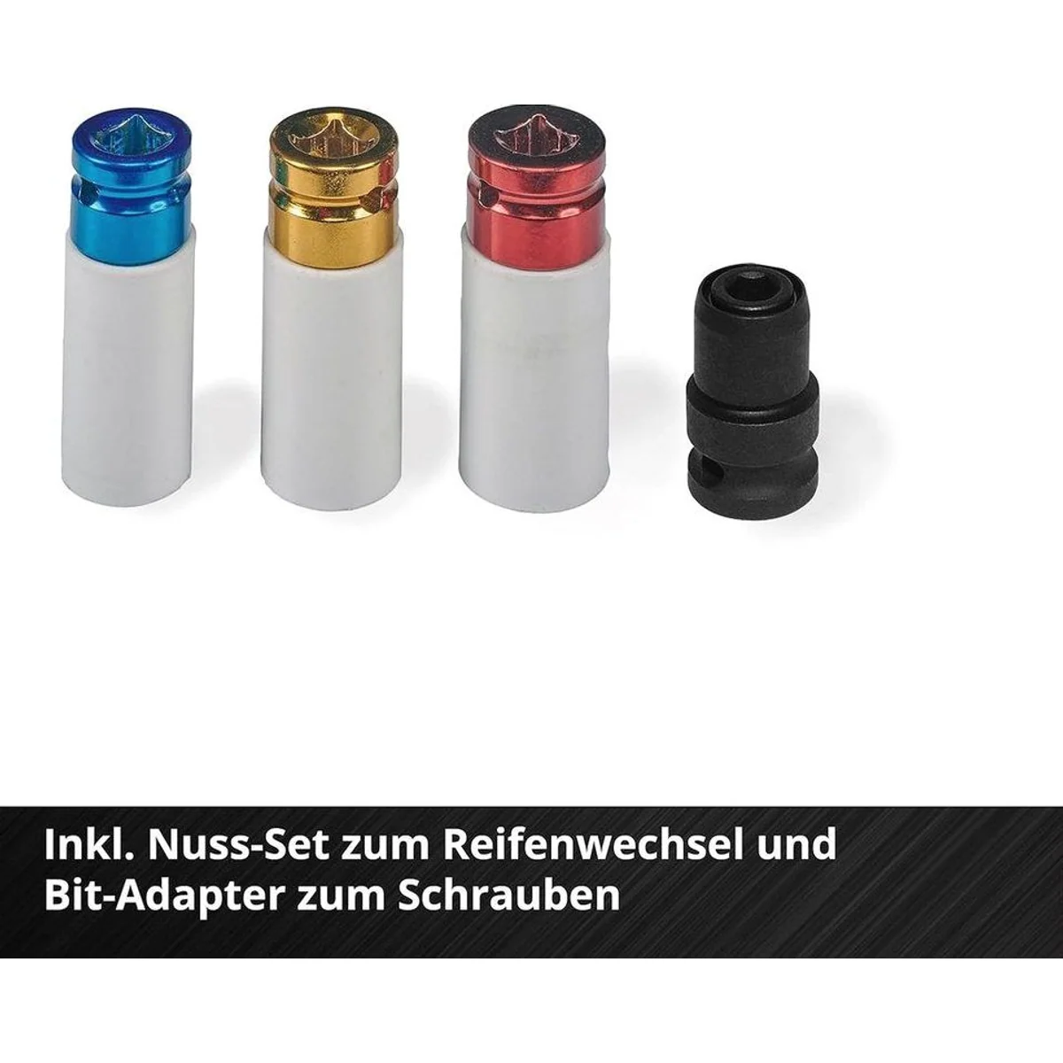 Einhell IMPAXXO 18/450 Akku-Schlagschrauber, 450 Nm Drehmoment, 3-Gang-Getriebe, bürstenloser Motor 5