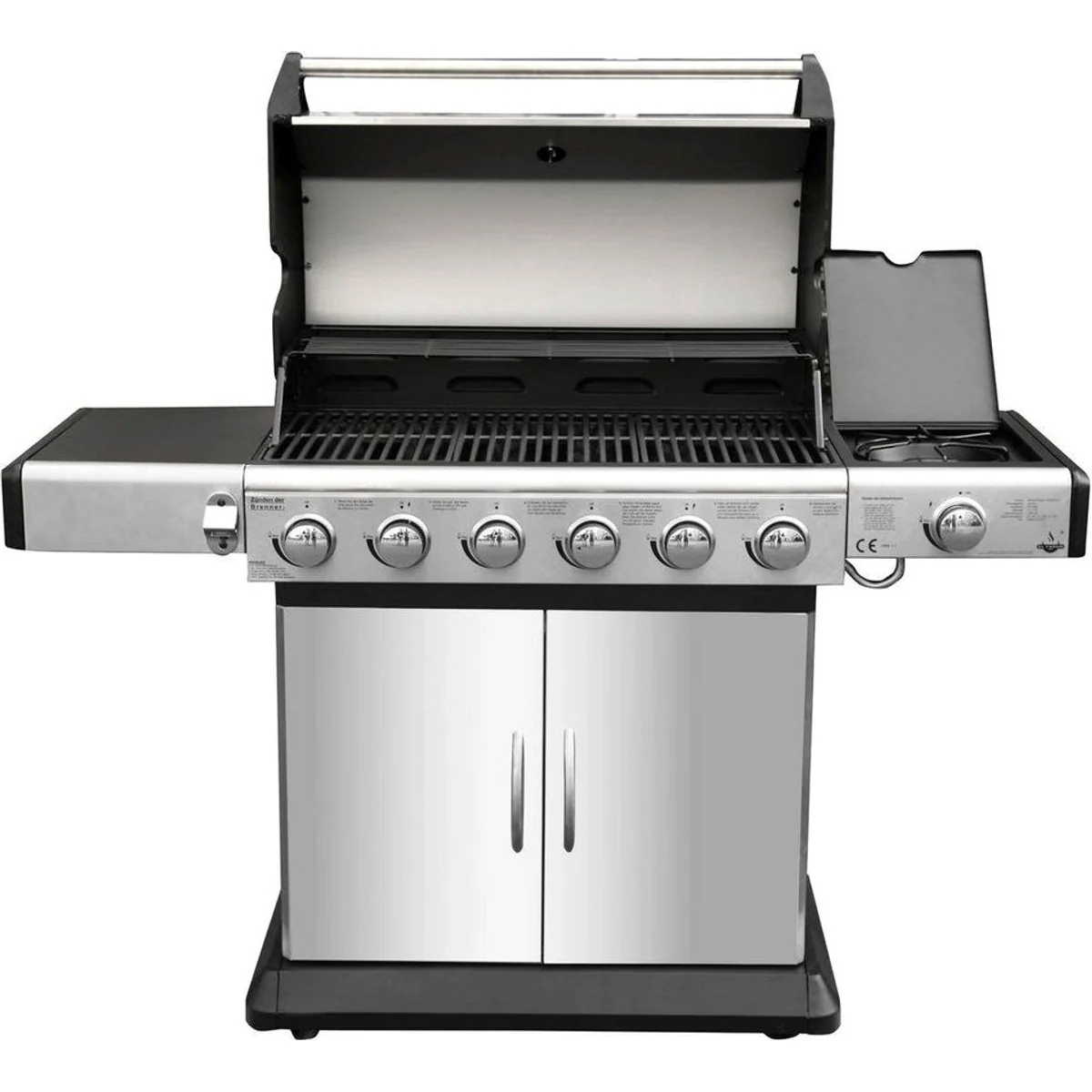 El Fuego Gasgrill Deluxe, großzügige Grillfläche und moderne Ausstattung 3