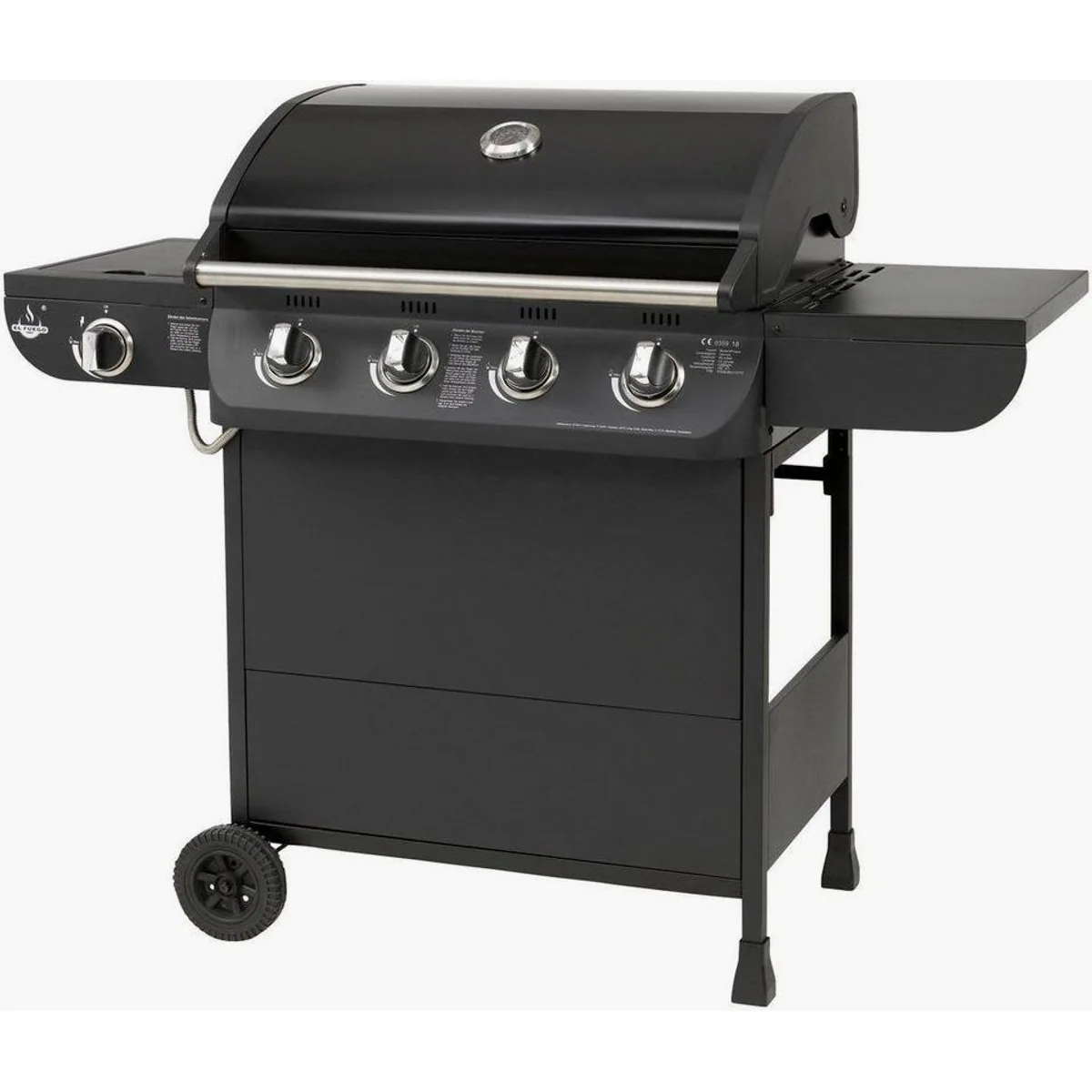 El Fuego Columbus 4+1 Gasgrill, großzügige Grillfläche und präzise Temperaturkontrolle 2