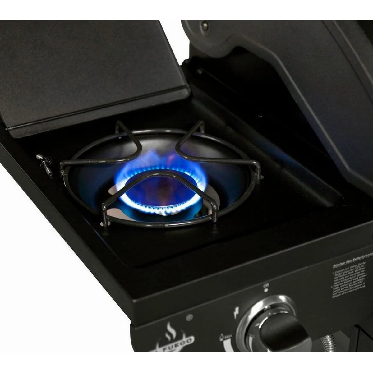 El Fuego Columbus 4+1 Gasgrill, großzügige Grillfläche und präzise Temperaturkontrolle 4