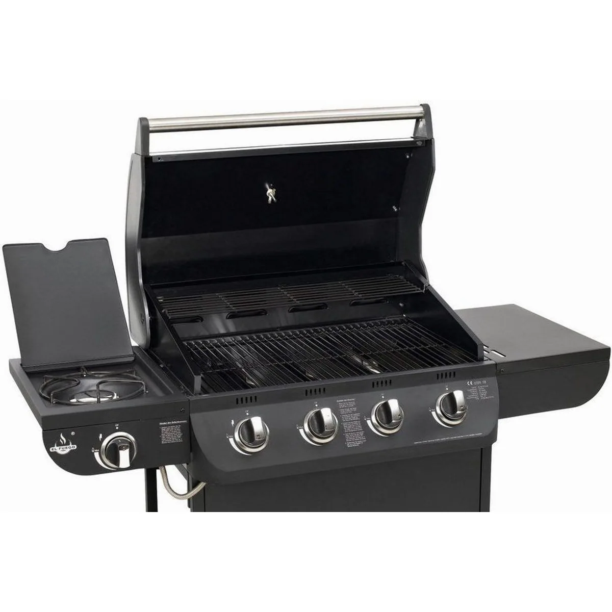 El Fuego Columbus 4+1 Gasgrill, großzügige Grillfläche und präzise Temperaturkontrolle 5