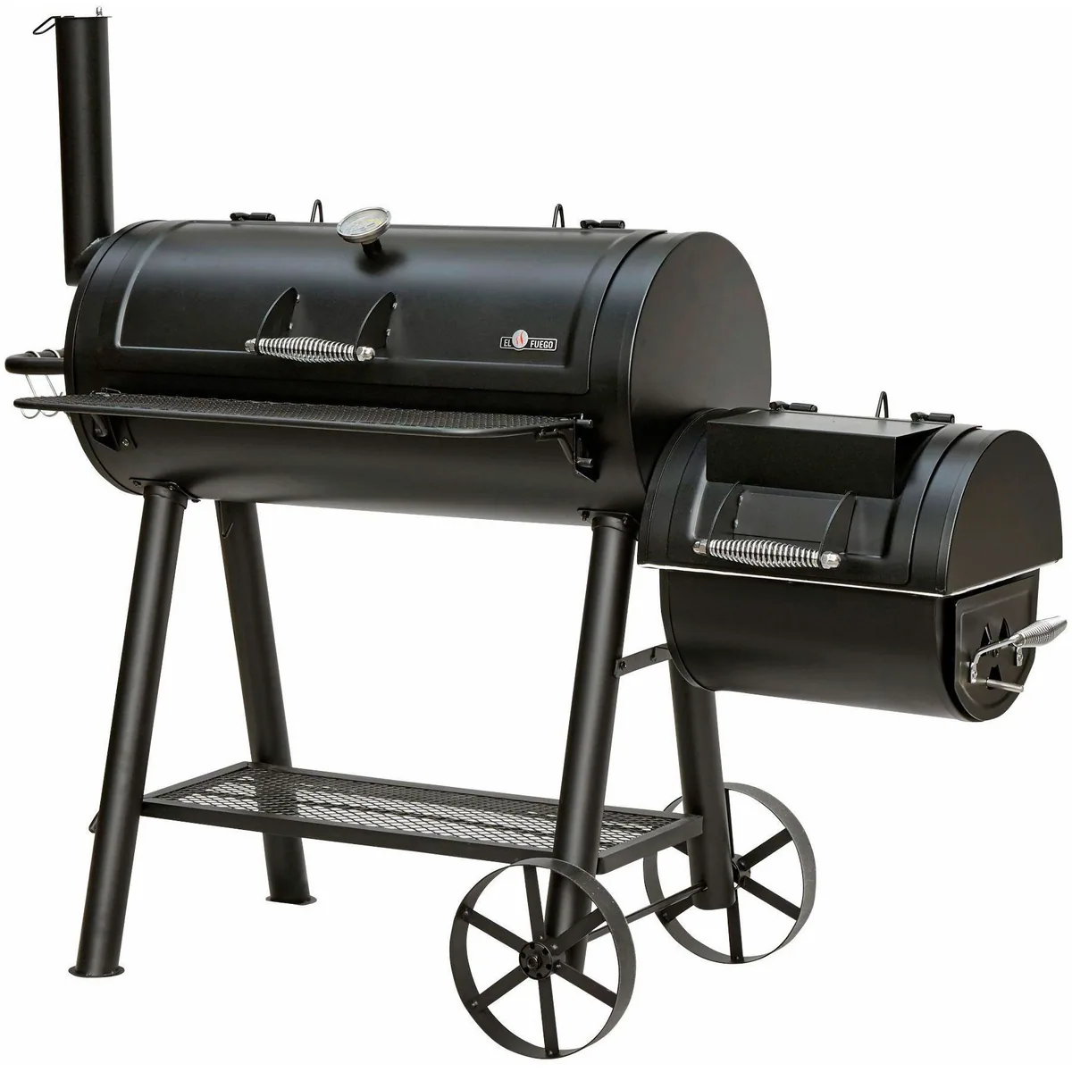 El Fuego Smoker Buffalo, großzügige Grillfläche, vielseitige Funktionen, modernes Design 2
