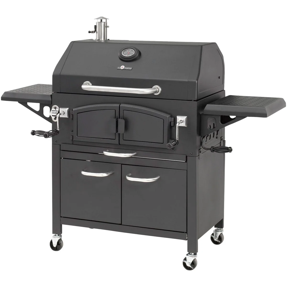El Fuego Smoker Grand Ontario, großzügige Grillfläche, robustes Design, vielseitige Nutzung 2