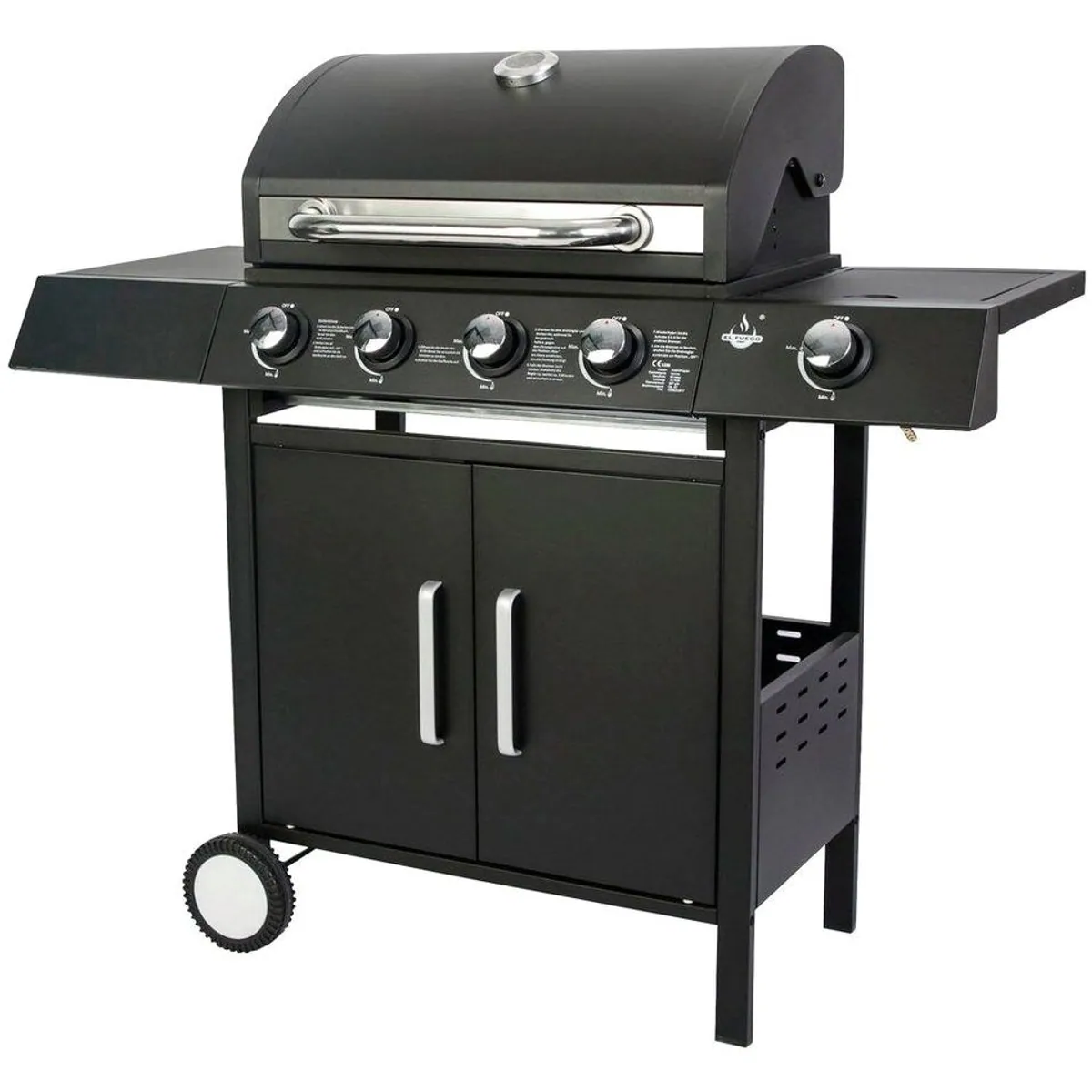 El Fuego San Angelo Gasgrill, großzügige Grillfläche und präzise Temperaturkontrolle