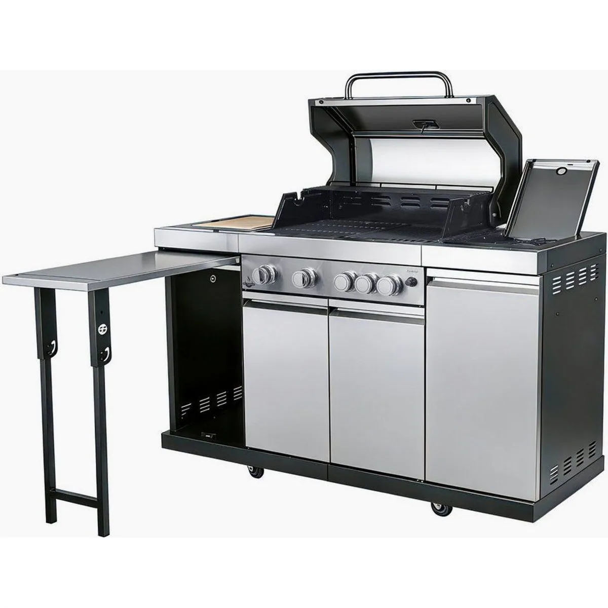 El Fuego Kombigrill Augusta, 17 kW Gesamtleistung, vielseitig einsetzbar 2
