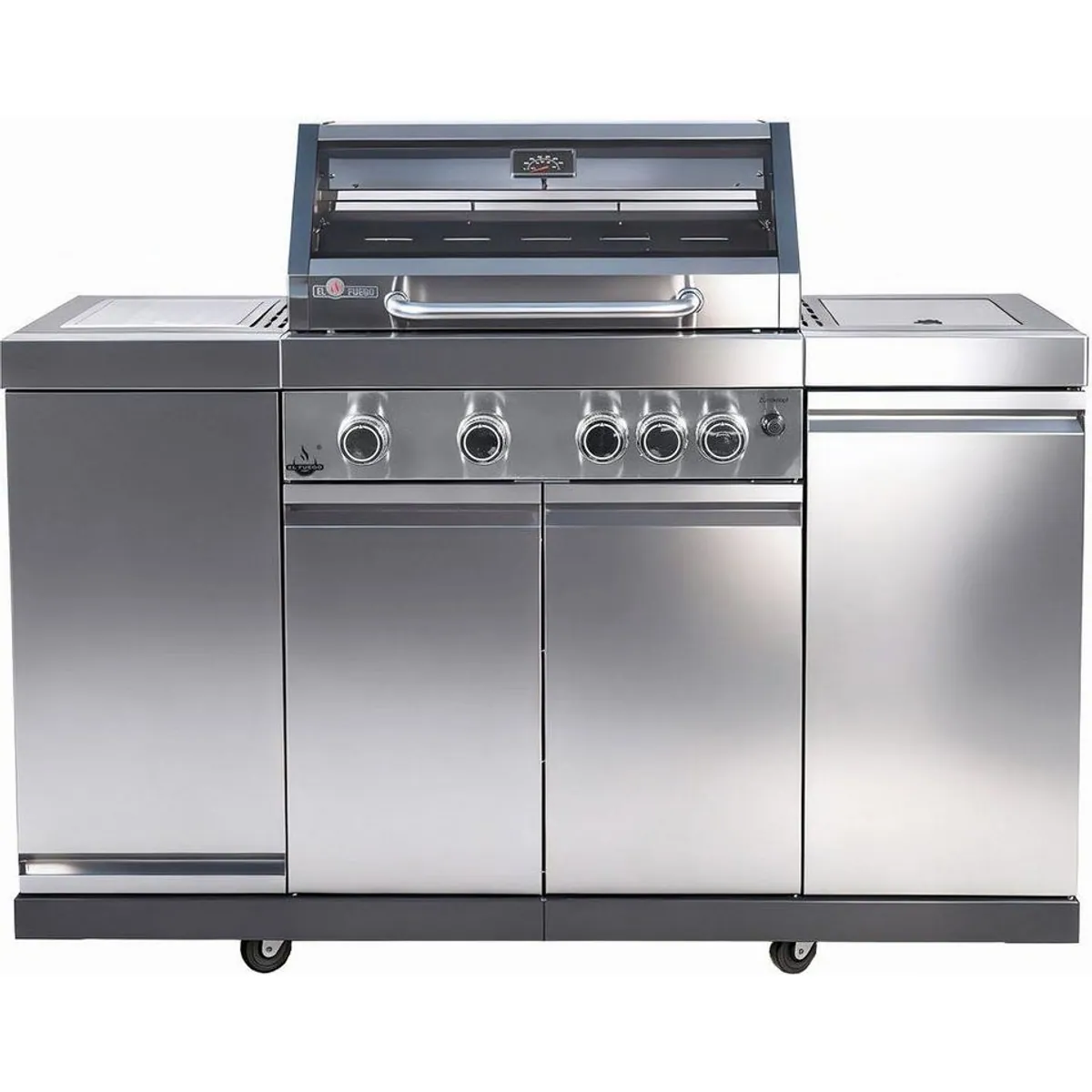 El Fuego Kombigrill Augusta, 17 kW Gesamtleistung, vielseitig einsetzbar 4