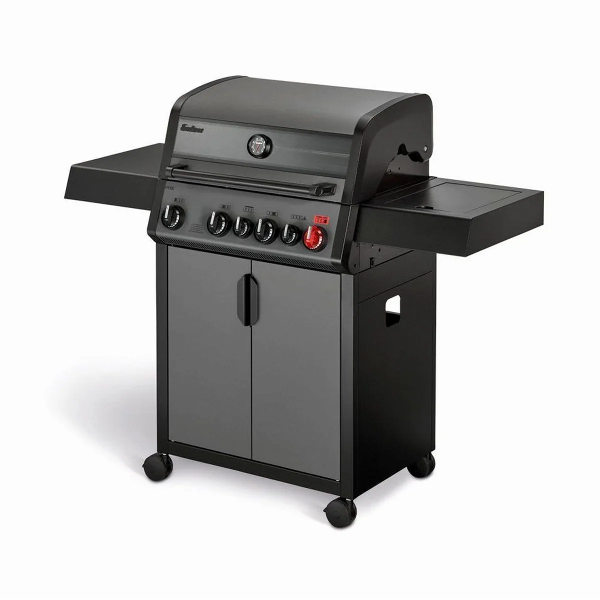 Enders Gasgrill Hyde 4 SIKR Turbo, 4 Brenner, Infrarot-Backburner, Fleischthermometer 3