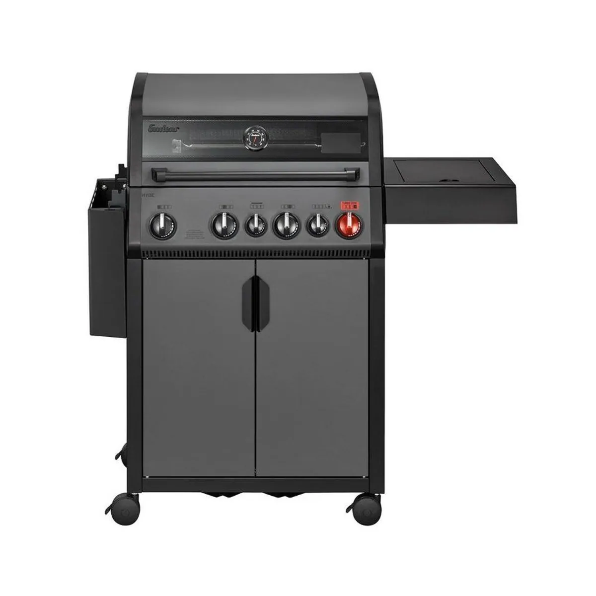 Enders Gasgrill Hyde 4 SIKR Turbo, 4 Brenner, Infrarot-Backburner, Fleischthermometer 4