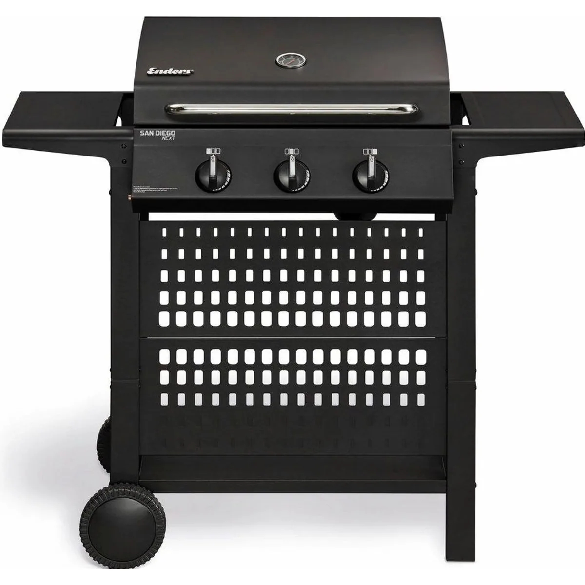 Enders Gasgrill San Diego Next 3, großzügige Grillfläche, edles Design, einfache Reinigung