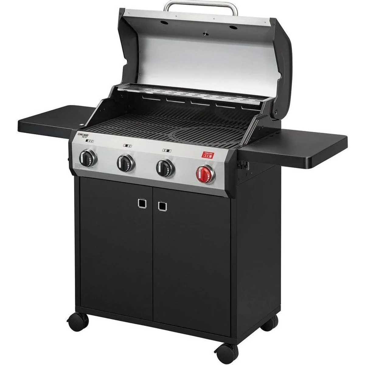 Enders Gasgrill Chicago Next 4 R Turbo, vielseitig, leistungsstark, innovativ 4