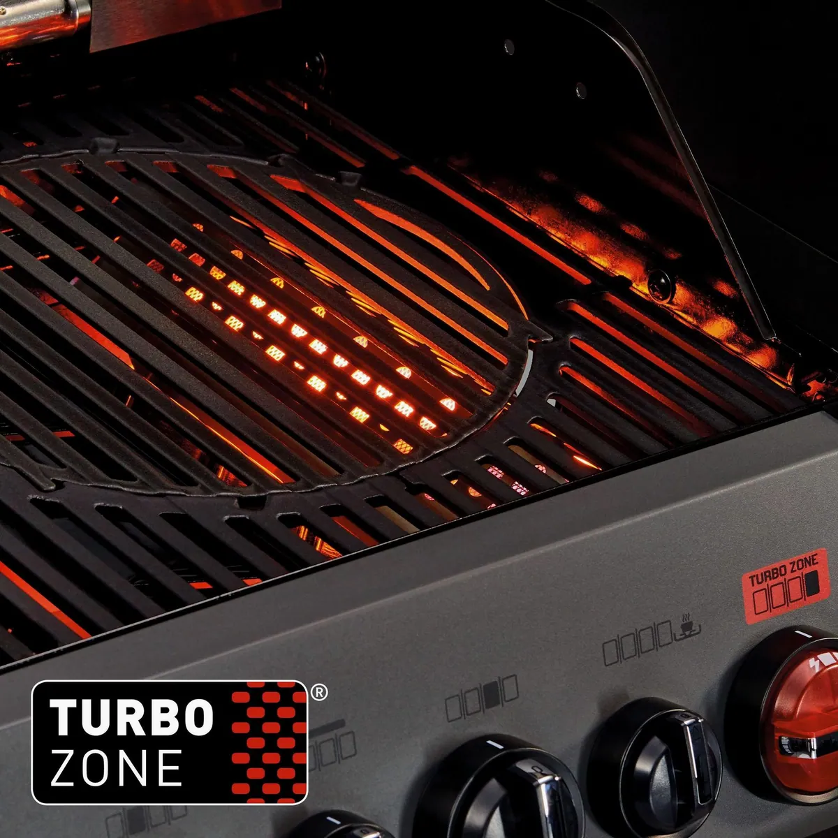 Enders Gasgrill Hyde 4 SIKR Turbo, 800 °C Turbo Zone, Infrarot-Backburner, vielseitiger Gussrost 3