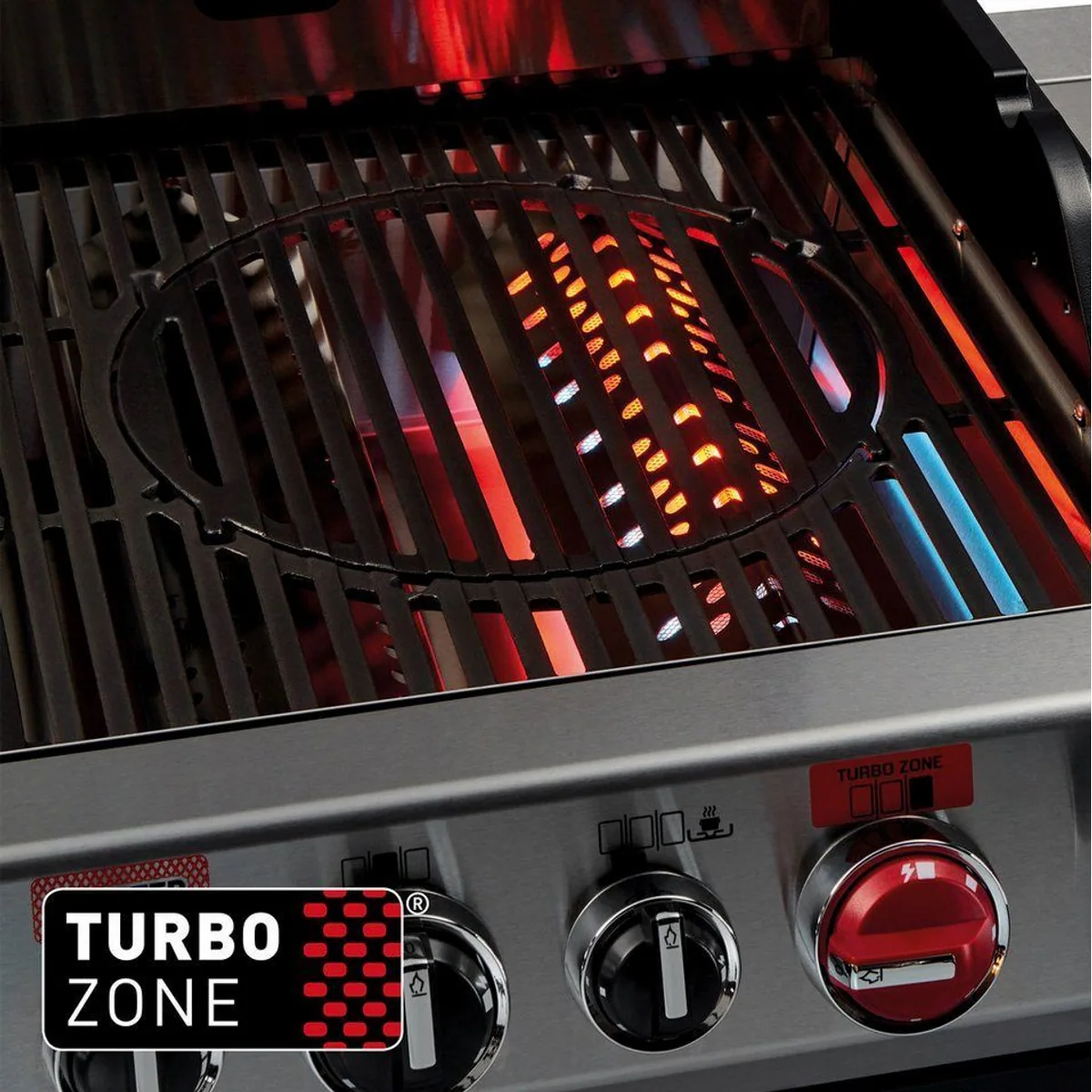 Enders Gasgrill Uniq 4 IK Cruster, 800°C Infrarot-Oberhitze, Turbo Zone 3