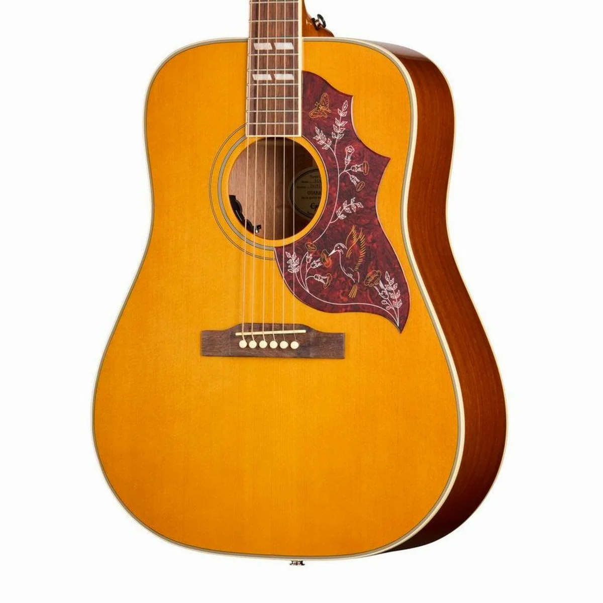 Epiphone Hummingbird Studio Antique Natural, kraftvoller Klang, edles Design, elektroakustisch 3