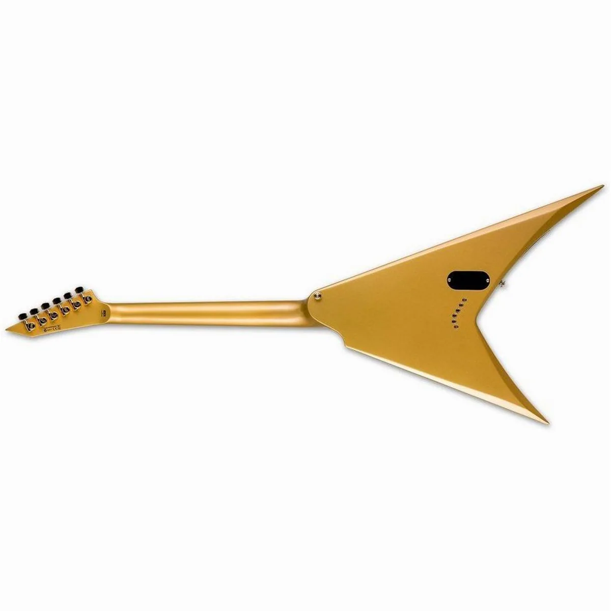 ESP LTD KH-V MGO, Metallic Gold Finish, EMG Bone Breaker Tonabnehmer, durchgehender Hals 3