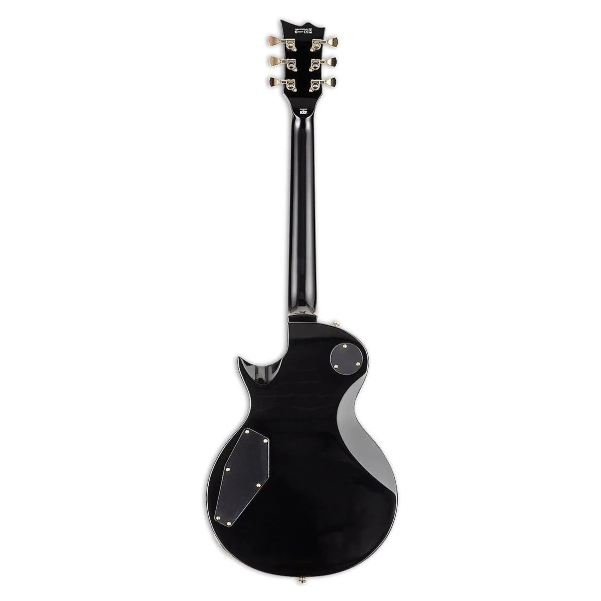 ESP LTD EC-256 BLK E-Gitarre, Mahagoni-Korpus, gebackenes Jatoba-Griffbrett, goldfarbene Hardware 2