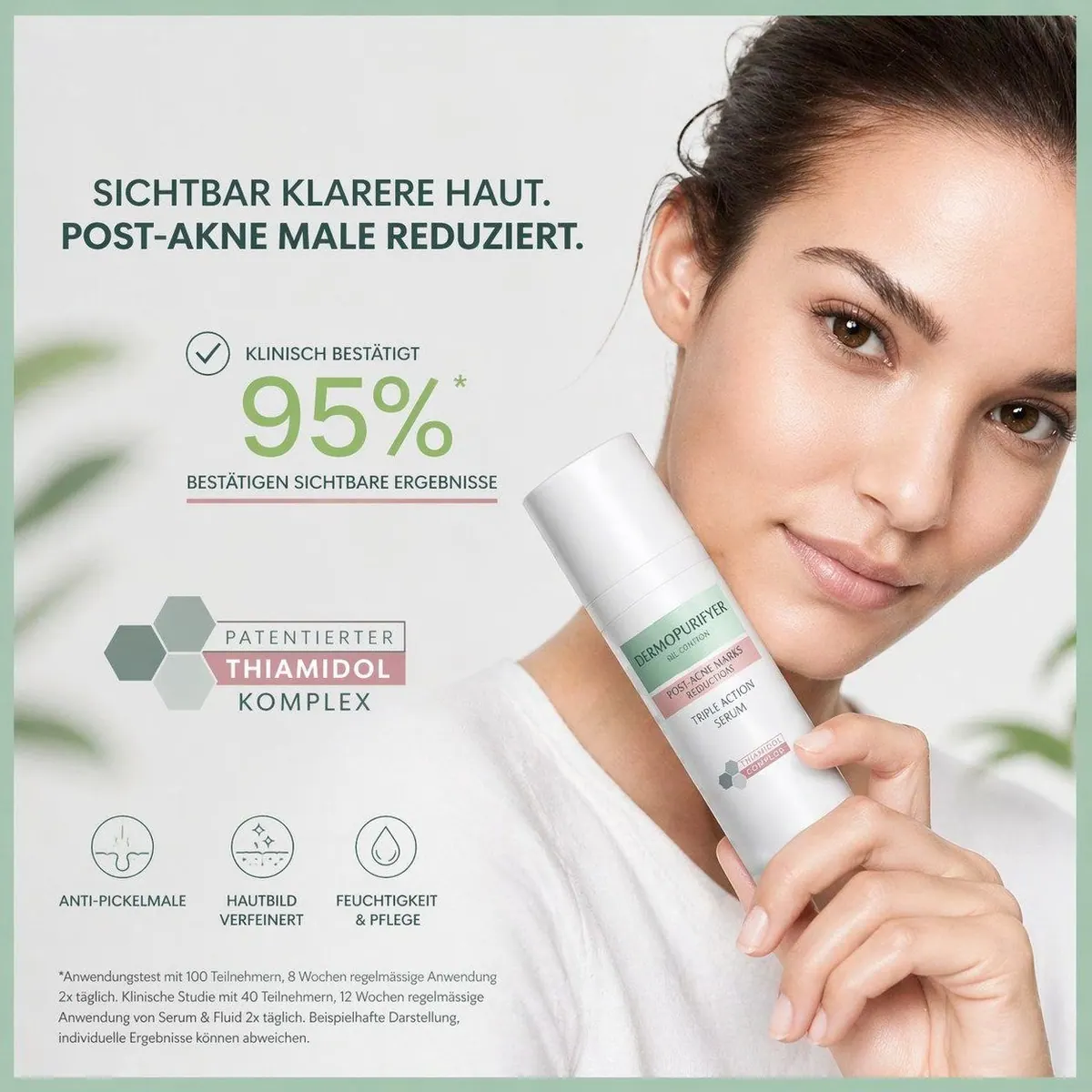 Eucerin DermoPurifyer Triple Effect Serum, Anti-Narben, Sebum-regulierend, sichtbare Ergebnisse 2