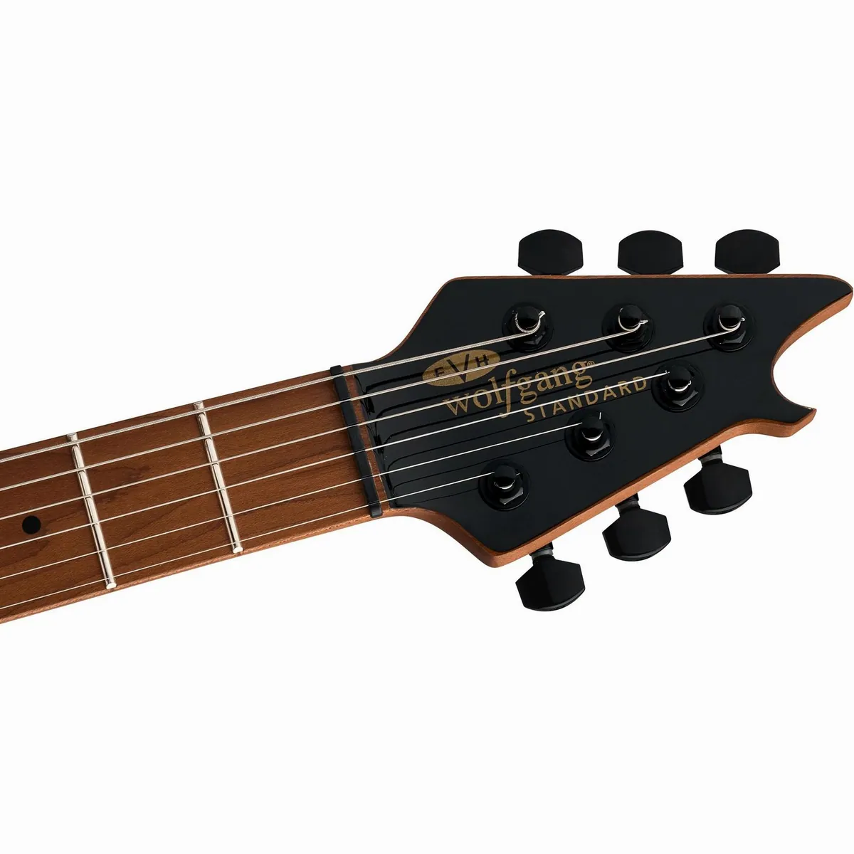 EVH Wolfgang Standard T.O.M. E-Gitarre, Gloss Black, Baked Maple-Hals, EVH Humbucker 5