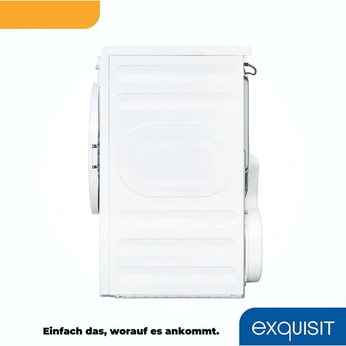 exquisit TWP5803-030 Wärmepumpentrockner, Energieeffizienz A++, 8 kg Fassungsvermögen, Knitterschutz 4