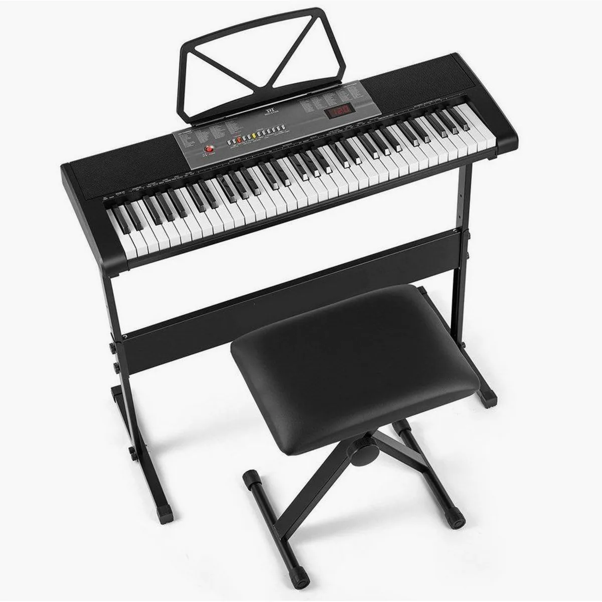 FANNOU Digitalpiano Keyboard, 61 Tasten, vielseitige Lernfunktionen