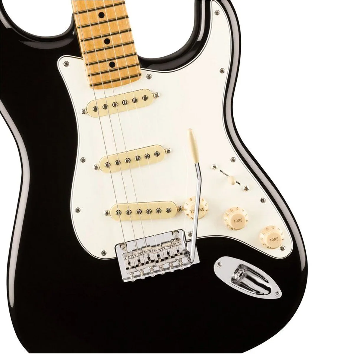Fender Player II Stratocaster MN Black, vielseitige Klangoptionen, ergonomisches Design, hochklassige Hardware 3