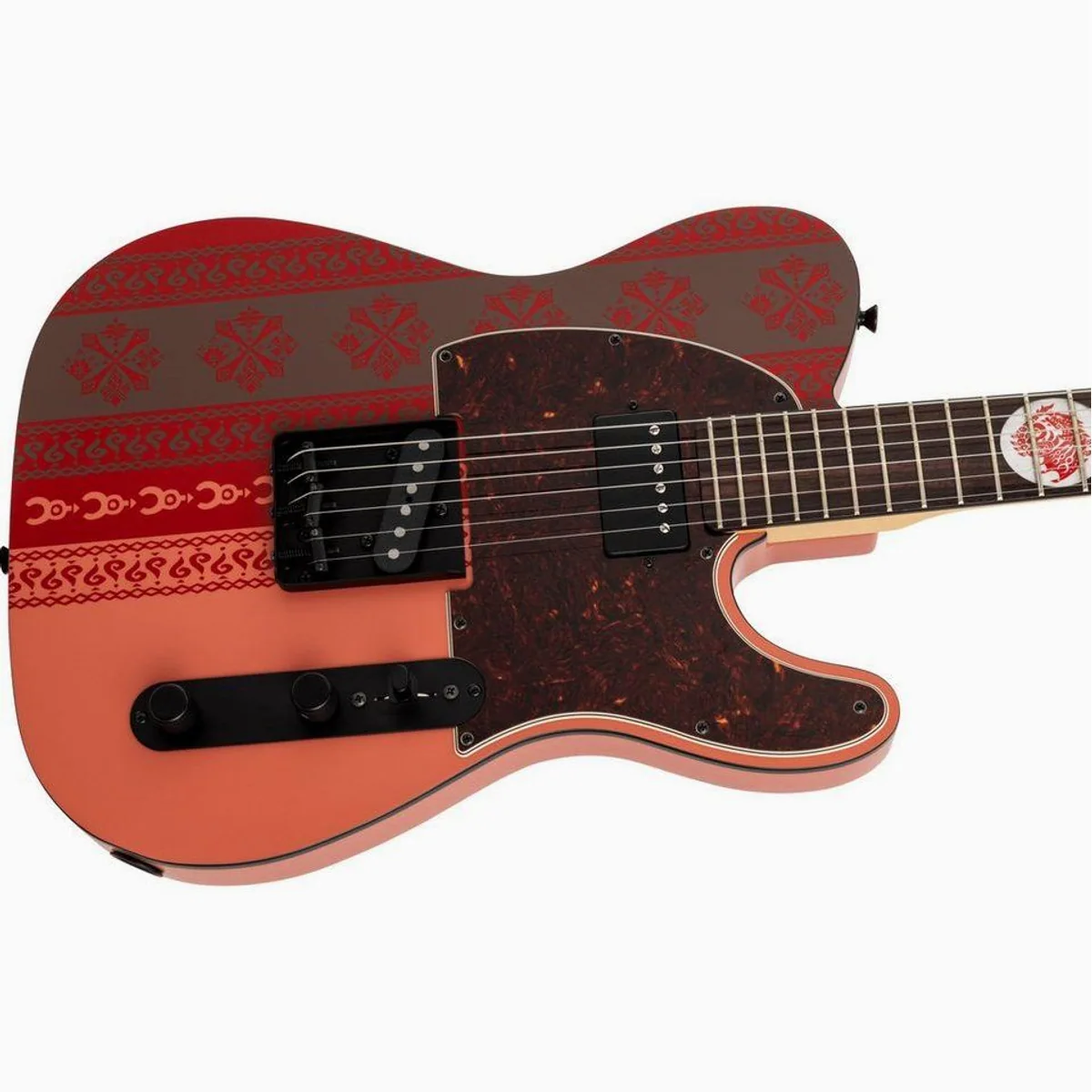 Fender Monster Hunter Rathalos Telecaster, limitiertes Design, exklusive Features — E-Gitarre 4