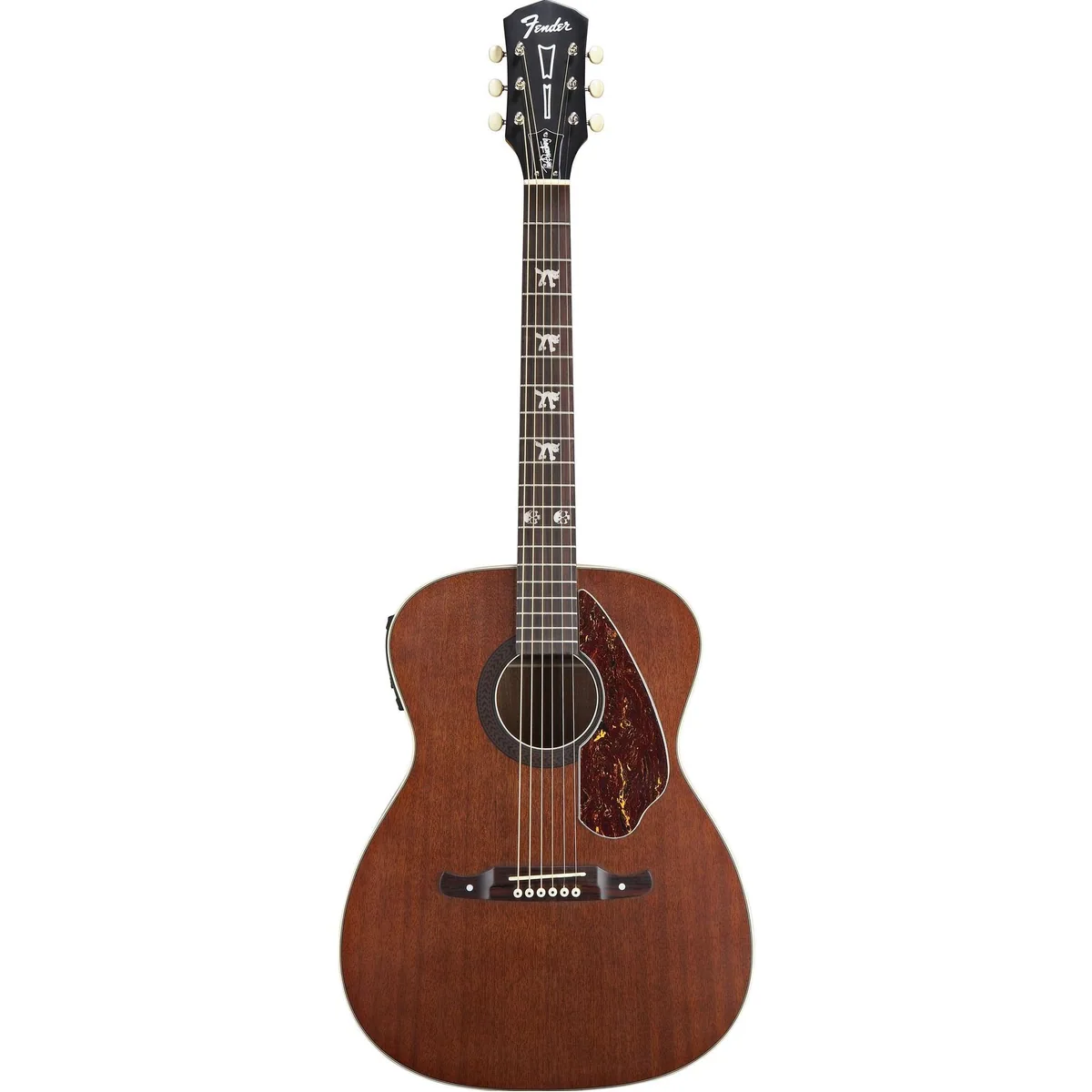 Fender Tim Armstrong Hellcat, kompakter Concert-Body, massive Mahagonidecke, Fishman Pickup