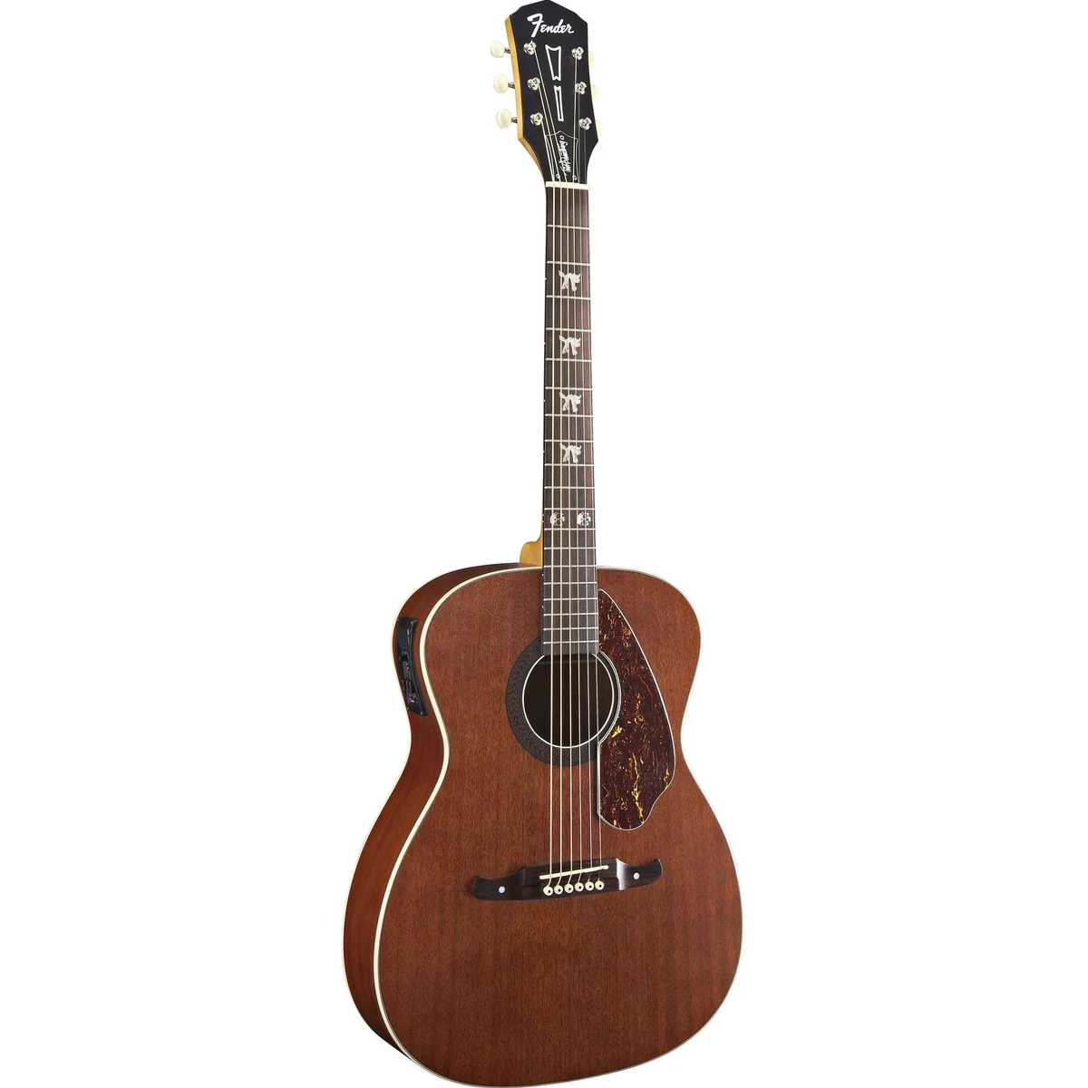 Fender Tim Armstrong Hellcat, kompakter Concert-Body, massive Mahagonidecke, Fishman Pickup 2