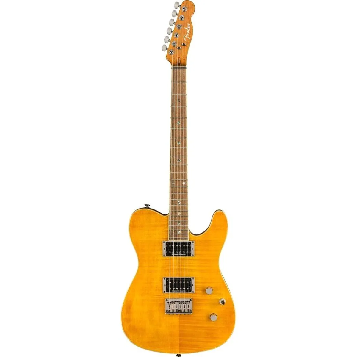 Fender Limited Edition Custom Telecaster FMT HH, Mahagoni-Korpus, Riegelahorndecke — Hochwertige E-Gitarre