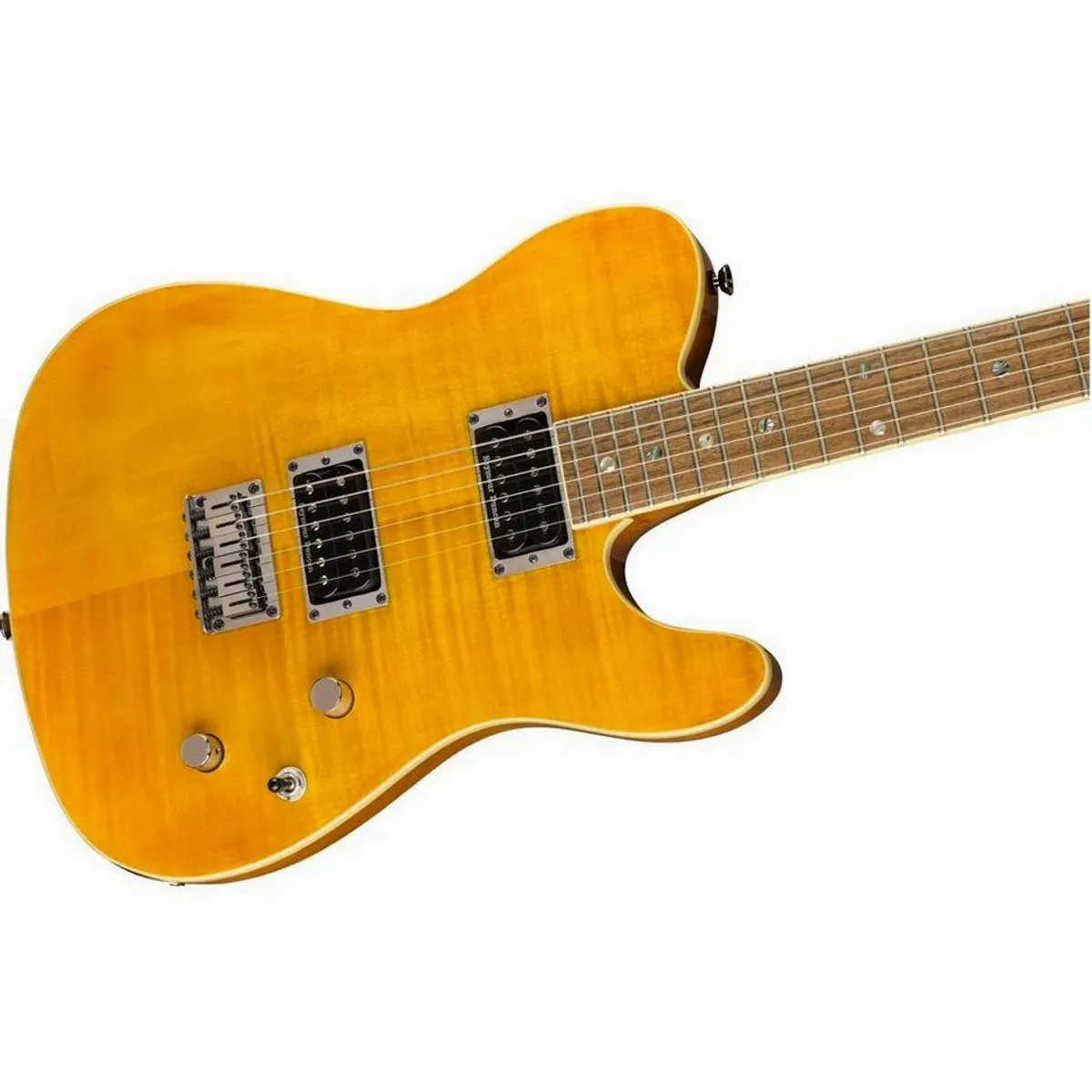Fender Limited Edition Custom Telecaster FMT HH, Mahagoni-Korpus, Riegelahorndecke — Hochwertige E-Gitarre 3