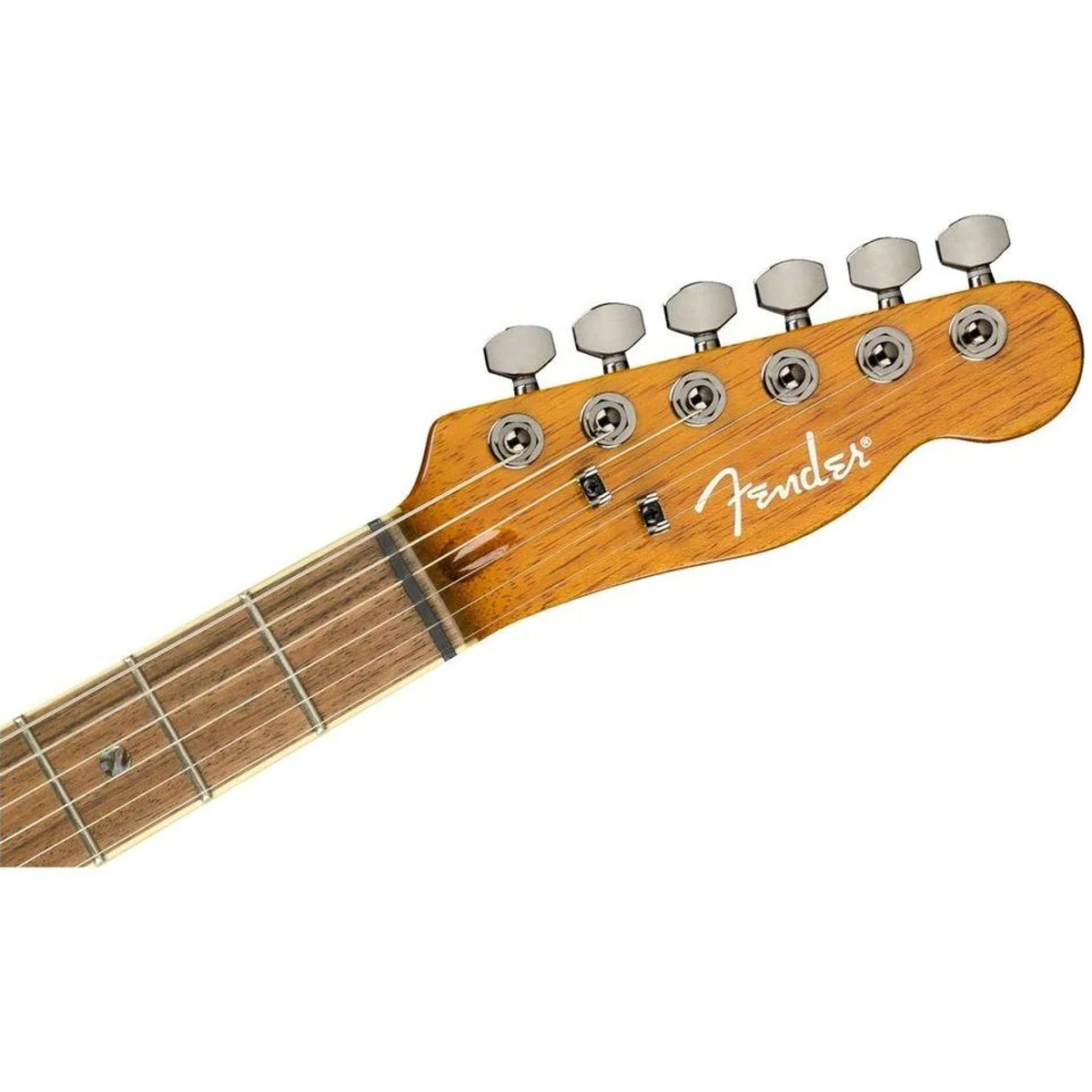 Fender Limited Edition Custom Telecaster FMT HH, Mahagoni-Korpus, Riegelahorndecke — Hochwertige E-Gitarre 4