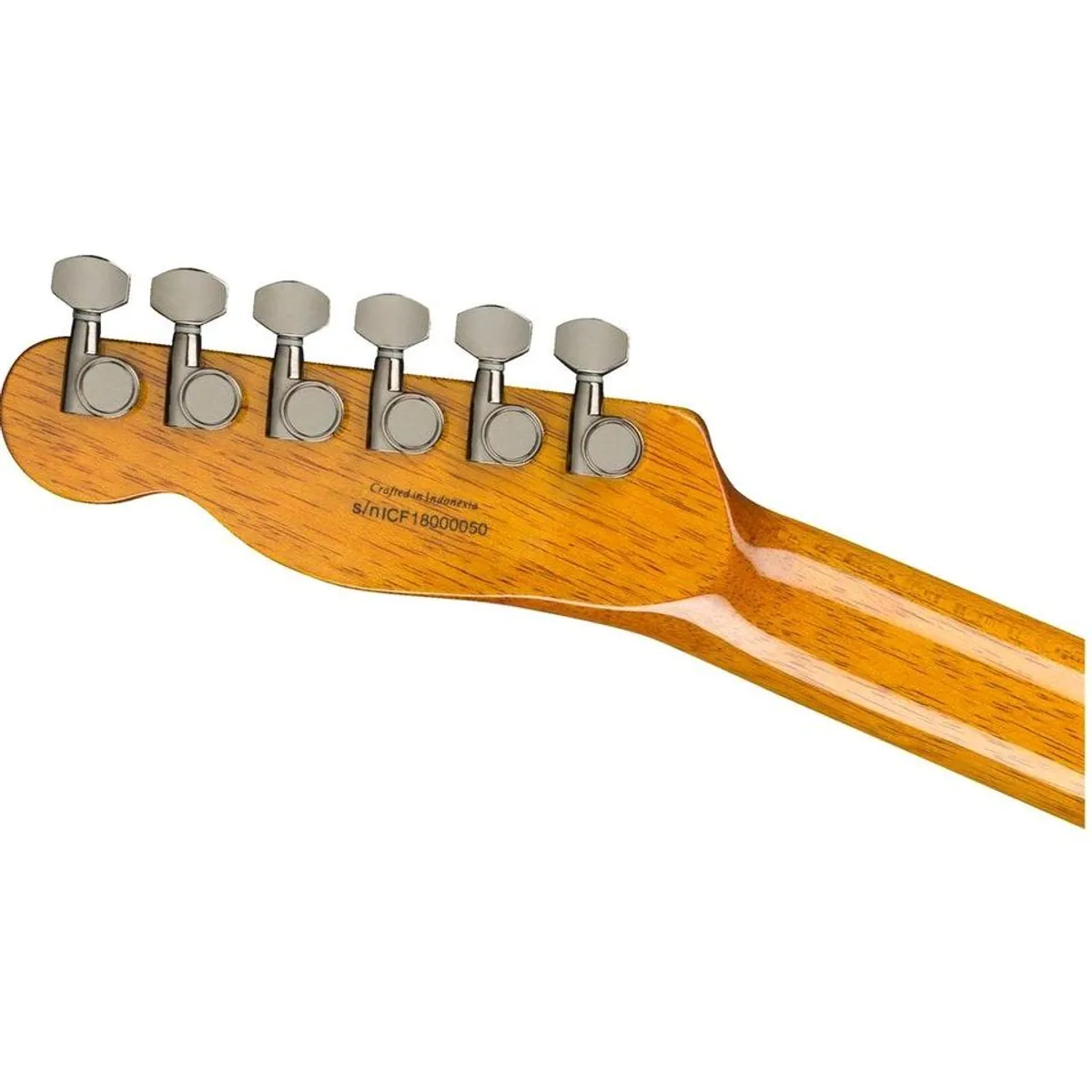Fender Limited Edition Custom Telecaster FMT HH, Mahagoni-Korpus, Riegelahorndecke — Hochwertige E-Gitarre 5