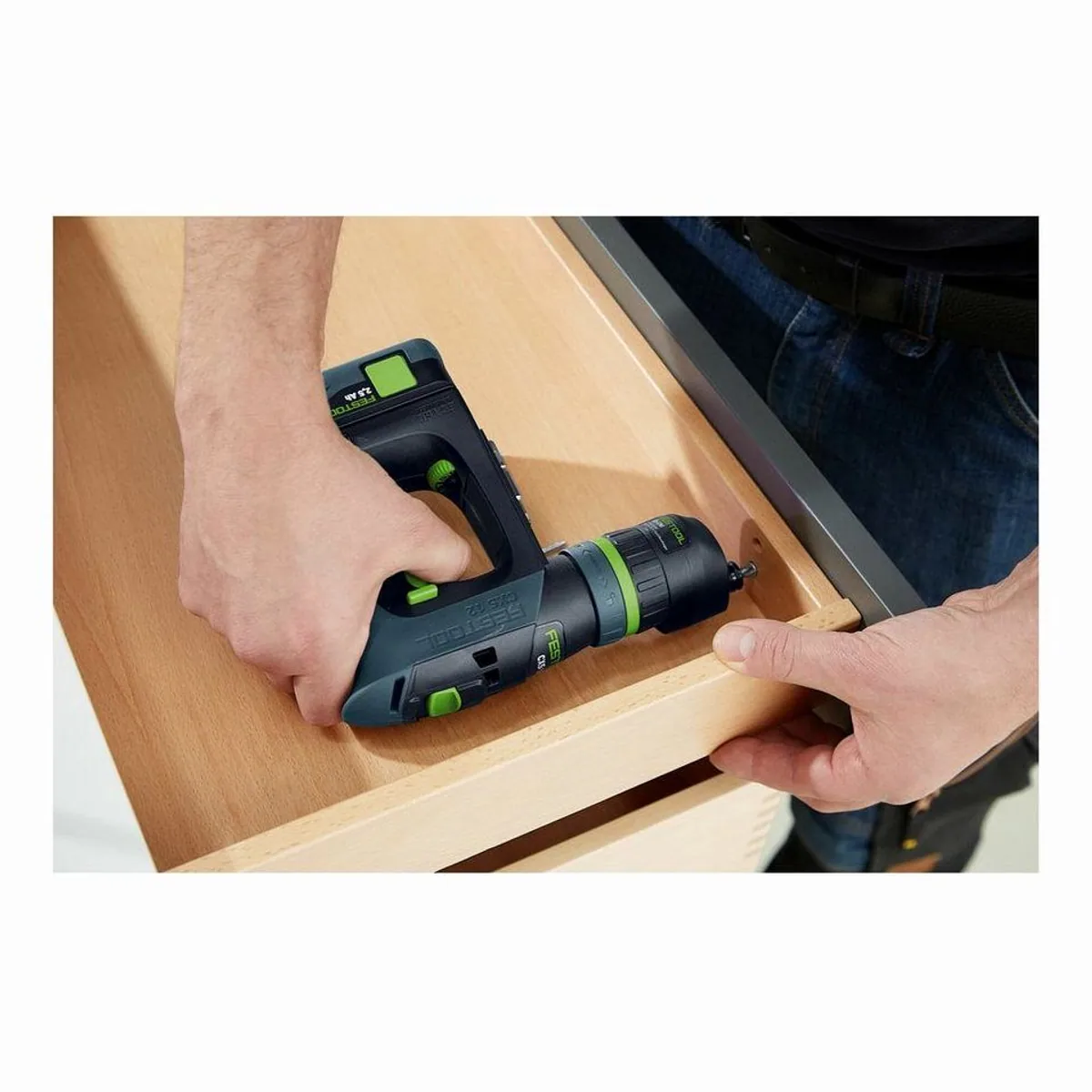 FESTOOL CXS 12 2,5-Set, kompakt, leistungsstark, ergonomisch 3