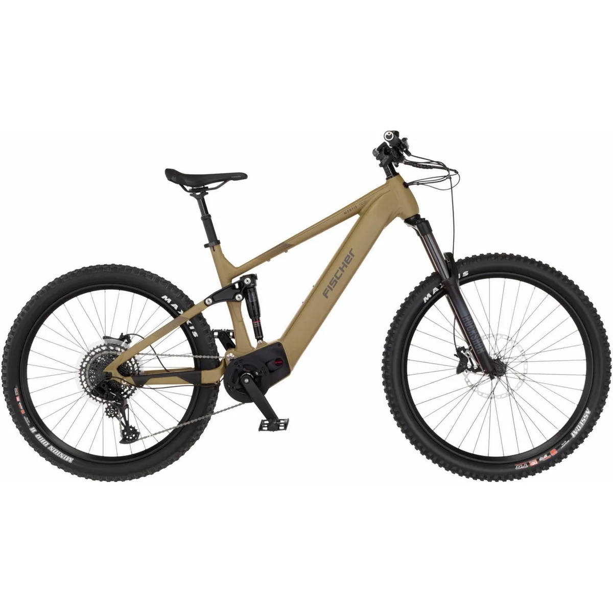 FISCHER MONTIS 10.0i E-Bike, kraftvoller BROSE Mittelmotor, 12-Gang SRAM Schaltung
