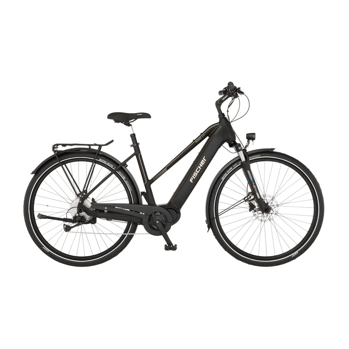 FISCHER Viator 4.2i 630 Active E-Bike Trekkingrad, 80 Nm Mittelmotor, 630 Wh Akku, 9-Gang Shimano