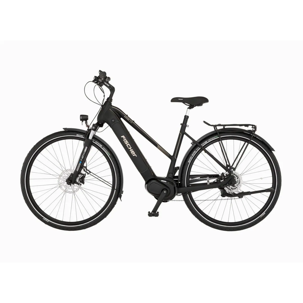 FISCHER Viator 4.2i 630 Active E-Bike Trekkingrad, 80 Nm Mittelmotor, 630 Wh Akku, 9-Gang Shimano 2