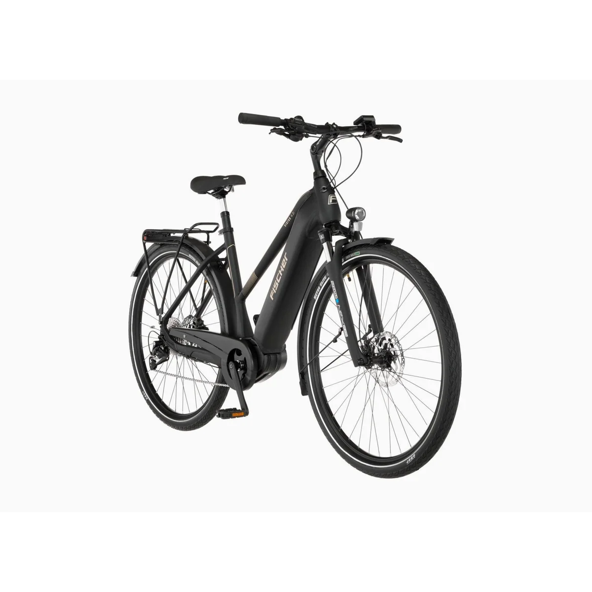 FISCHER Viator 4.2i 630 Active E-Bike Trekkingrad, 80 Nm Mittelmotor, 630 Wh Akku, 9-Gang Shimano 3