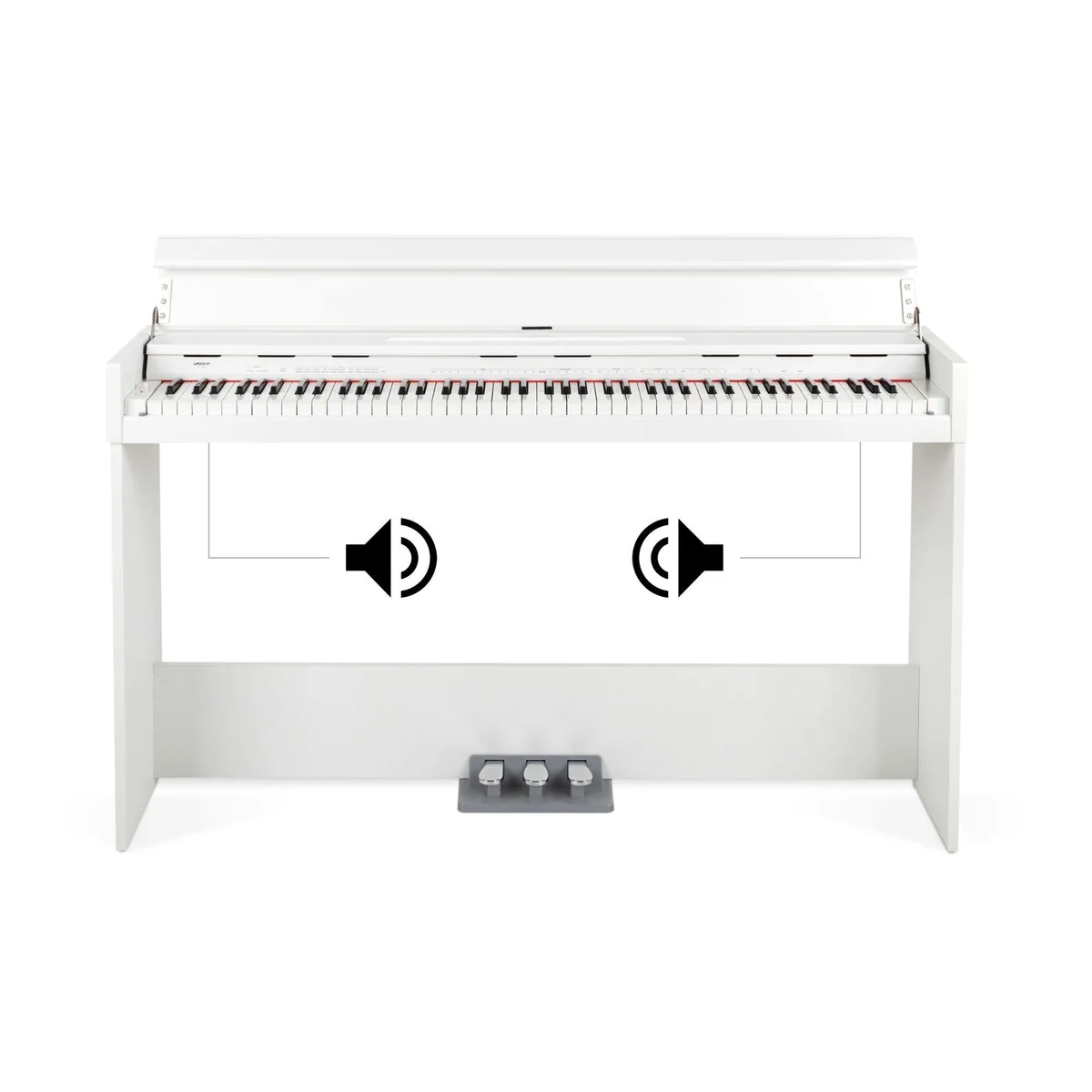 FunKey DP-1088 E-Piano, 88 Tasten, vielseitige Klänge, kompakte Bauweise 4