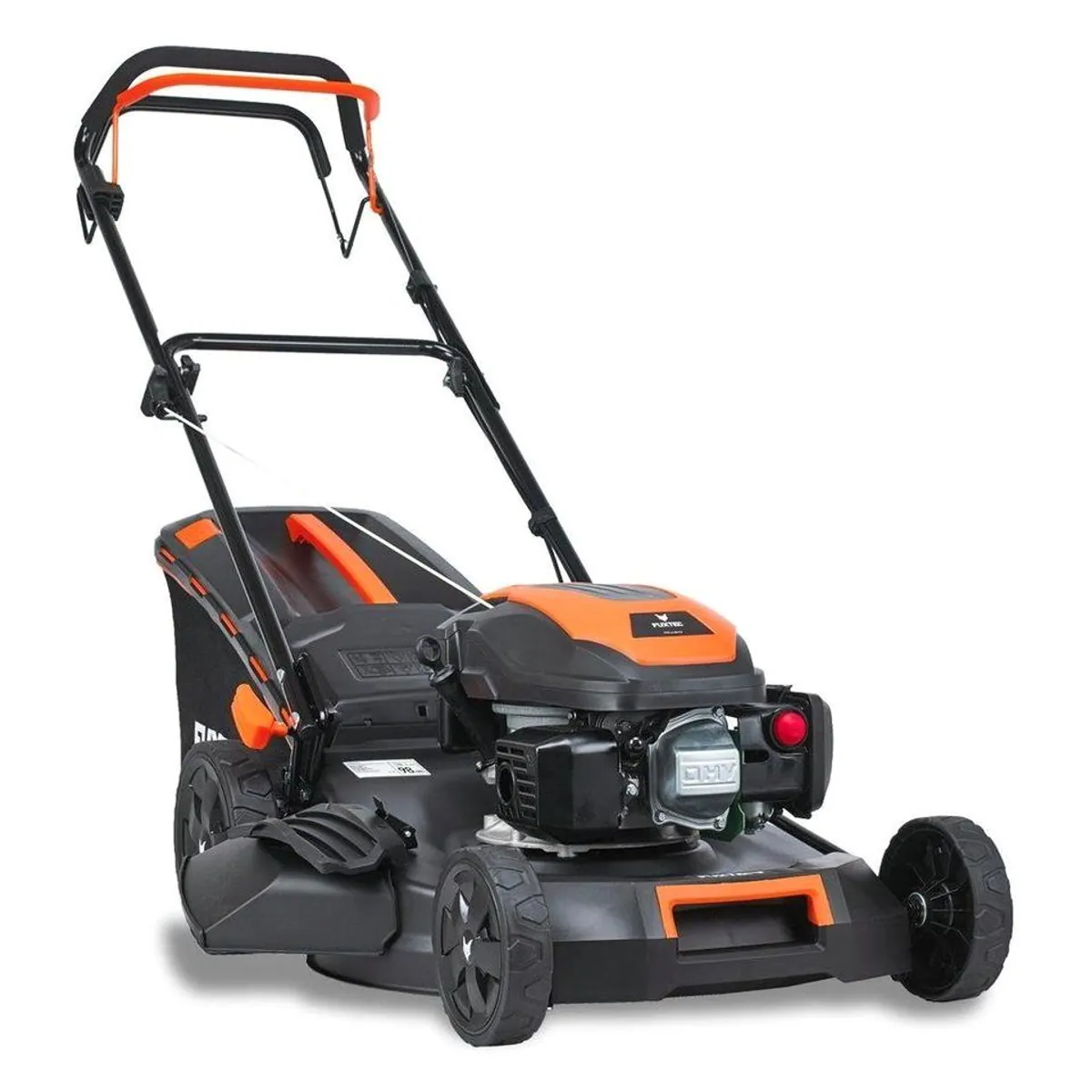 FUXTEC FX-RM5170 Benzinrasenmäher, 51 cm Schnittbreite, 4in1 Funktion — leistungsstark, robust, komfortabel