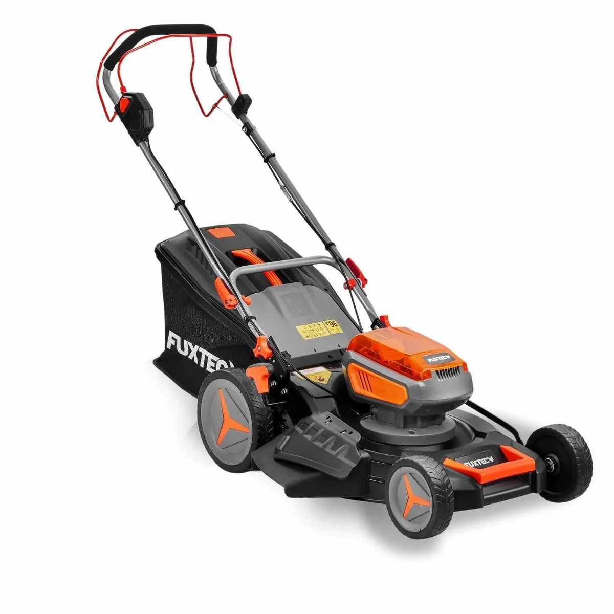 FUXTEC E2RM46SET Akkurasenmäher, 46 cm Schnittbreite, 2x 20V Akku, 50L Fangkorb 2