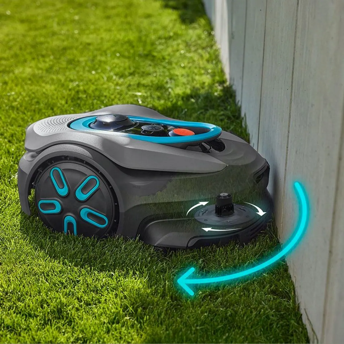 GARDENA smart SILENO sense 600, kabellose Objekterkennung, LONA Intelligence 3