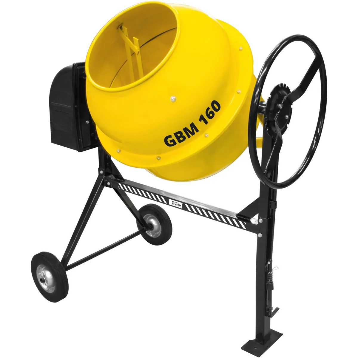 Güde Betonmischer GBM 160, robuste Bauweise, leistungsstarker Motor, benutzerfreundliche Bedienung