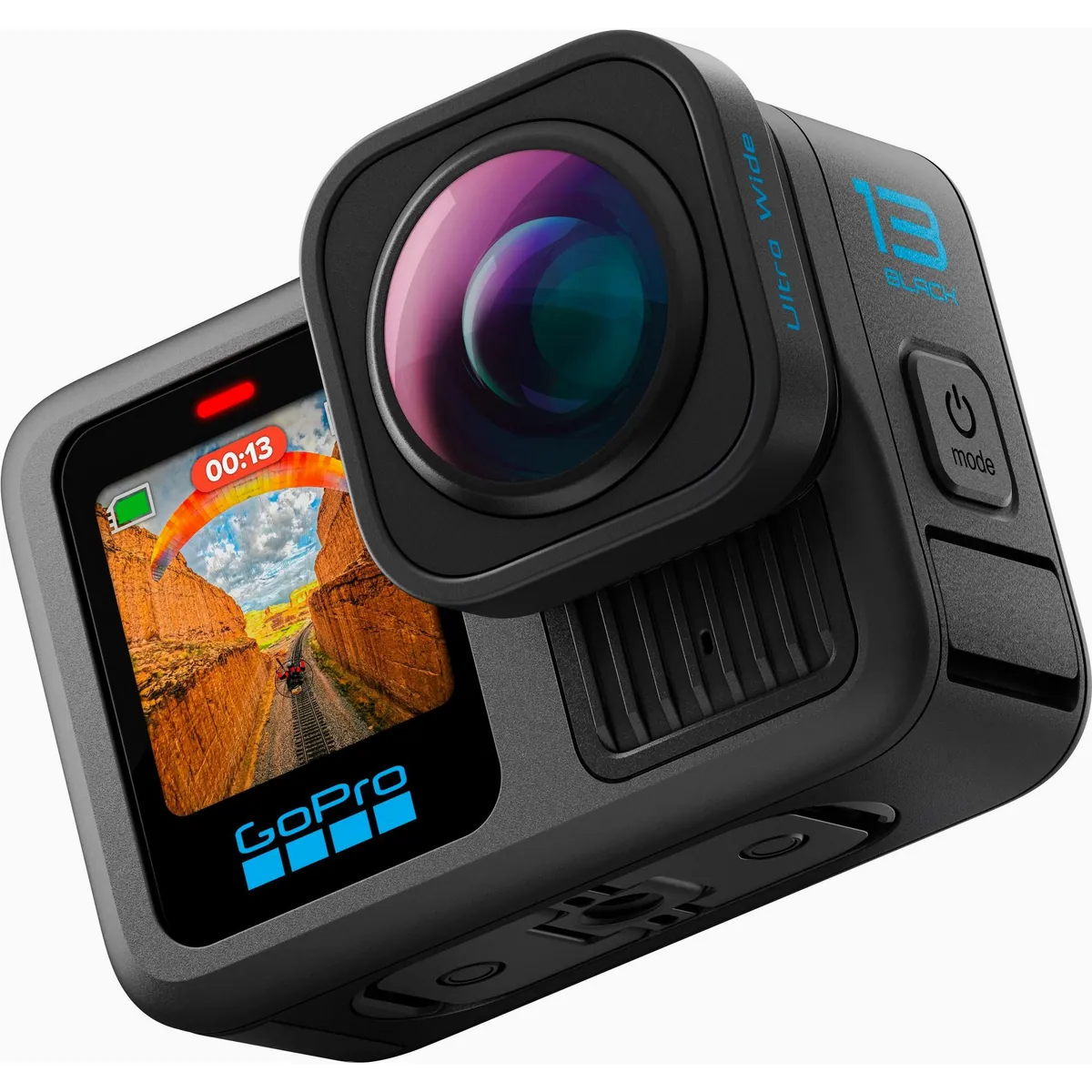GoPro HERO13 Ultra Wide Edition Action Cam, 4K Ultra HD, HyperSmooth Stabilisierung, 177° Sichtfeld 4