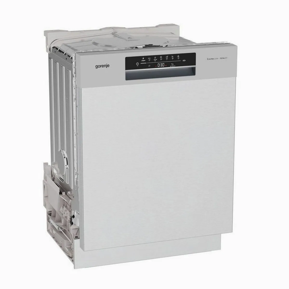 GORENJE GU642C90X Unterbaugeschirrspüler, 14 Maßgedecke, automatische Türöffnung, Hygiene Programm 4